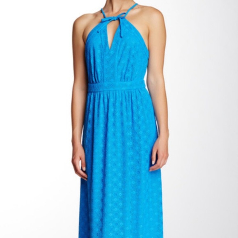 Tori Richard Crochet Maxi